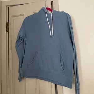 Blue Hoodie with Front Pocket